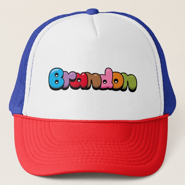Brandon Truckerkappe (Vorderseite)