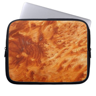 Brandschutzschlauch aus Holz Laptopschutzhülle