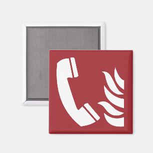 Brandschutzzeichen Magnet