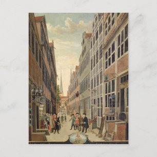 Brandstbreite in Hamburg, 1775 Postkarte