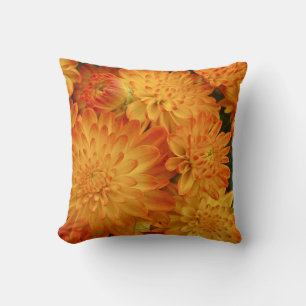 Brandstiftung Chrysanthemen Kissen