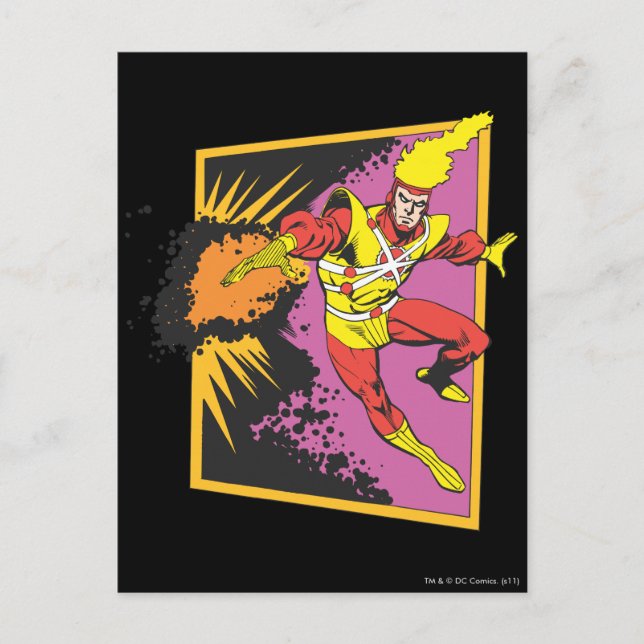 Brandstürme Postkarte (Vorderseite)