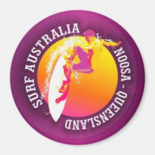 Brandung Australien (Noosa) Magnet