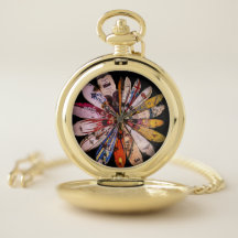 Brandung herauf Taschen-Uhr
