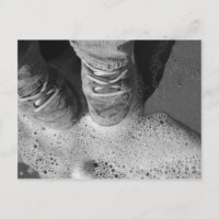 Brandung n beschuht Postkarte