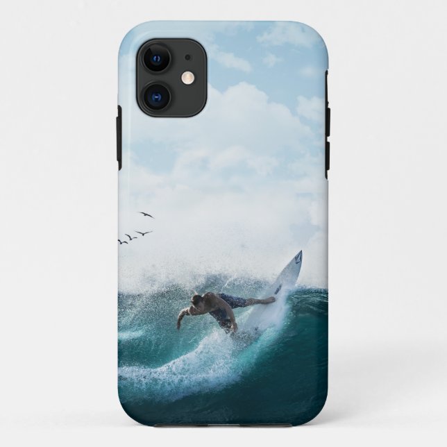 Brandung oben Case-Mate iPhone hülle (Rückseite)