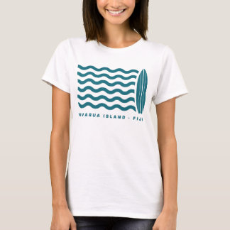 Brandung Tavarua in Fidschi T-Shirt