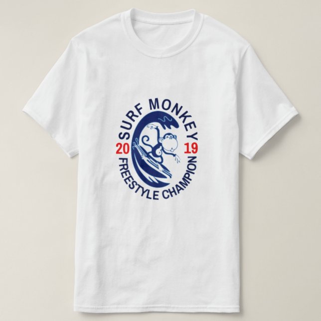 BRANDUNGS-AFFE-FREISTIL-MEISTER 2019 T-Shirt (Design vorne)