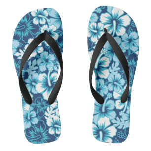 Brandungs-BlumenHibiskus-Muster Flip Flops