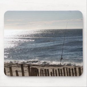 Brandungs-Fischen Mousepad