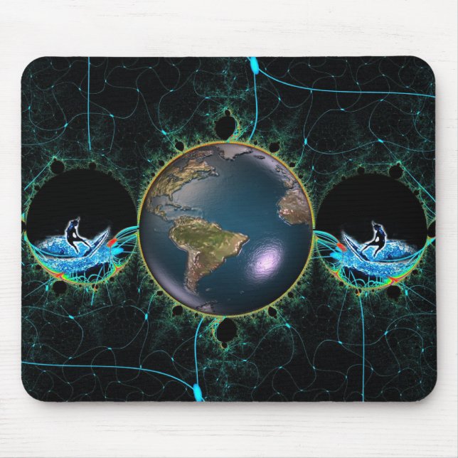 Brandungs-Planet Mousepad (Vorne)