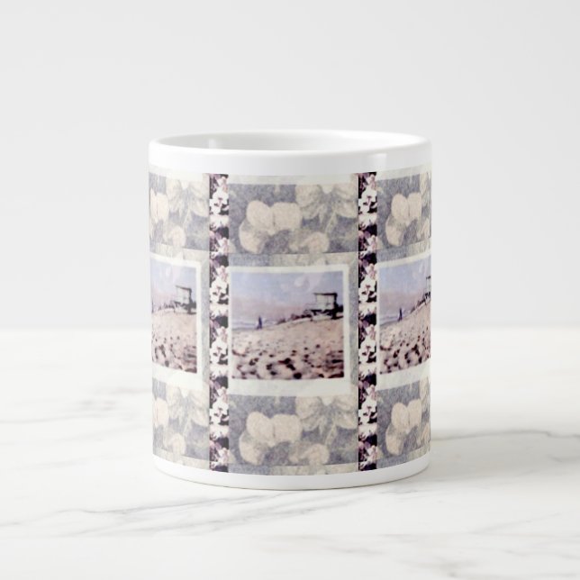 Brandungs-Schale Malibus Firstpoint Jumbo-Tasse (Vorderseite)