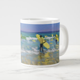 Brandungs-Schule in St. Ives Jumbo-Tasse