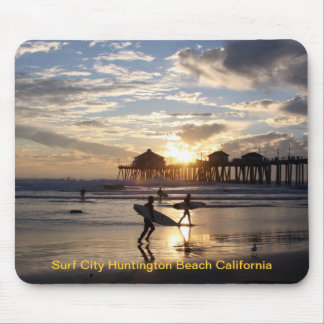 Brandungs-Stadt Huntington Beach Kalifornien Mousepad