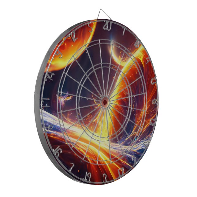 Brandwasserraum Dartscheibe (Vorderseite Links)