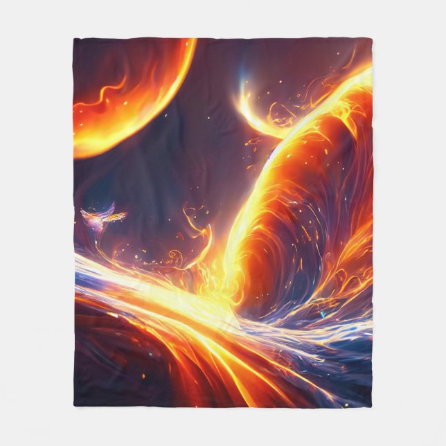 Brandwasserraum Fleecedecke (Vorderseite)