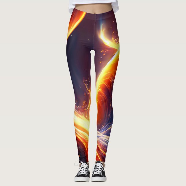 Brandwasserraum Leggings (Vorderseite)