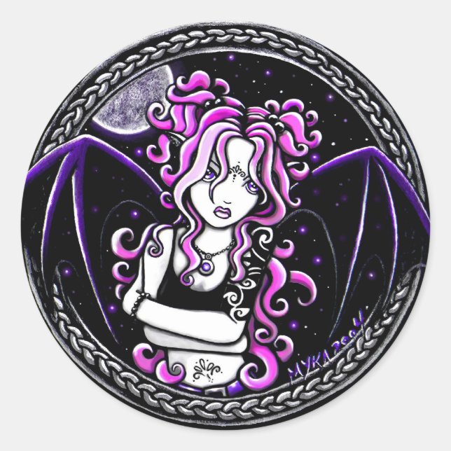 "Brandy" 3" Rundkleber Runder Aufkleber (Vorderseite)