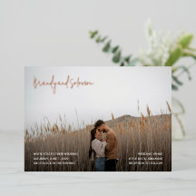 Brandy Simple Foto Moderne Hochzeit