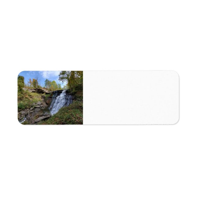 Brandywine Falls Ohio-Adressetikett (Vorne)