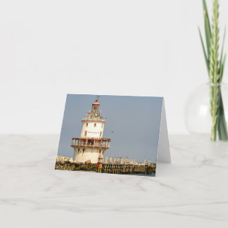 Brandywine Shoal Lighthouse Karte