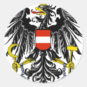 Brandzeichen Runder Aufkleber