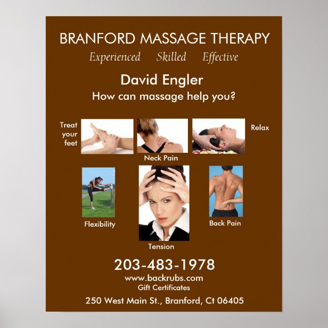 Branford Massage Therapy - Erfahrung - Effektiv Poster (Vorne)