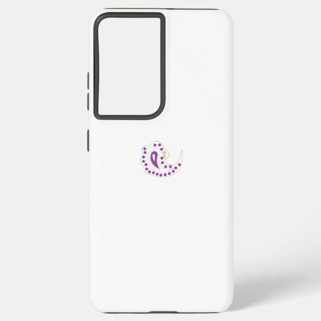 Bransoletka z serduszkiem Style, Light Eggplant Samsung Galaxy Hülle (Rückseite)