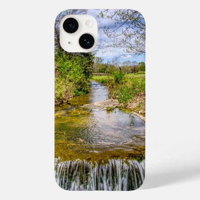 Branson Fall Creek Stream Case-Mate iPhone 14 Hülle (Rückseite)