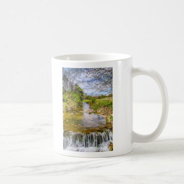 Branson Fall Creek Stream Kaffeetasse (Rechts)