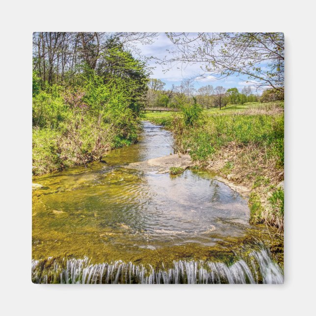 Branson Fall Creek Stream Magnet (Vorne)