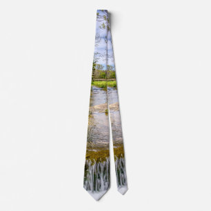 Branson Fall Creek Stream Neck Tie Krawatte