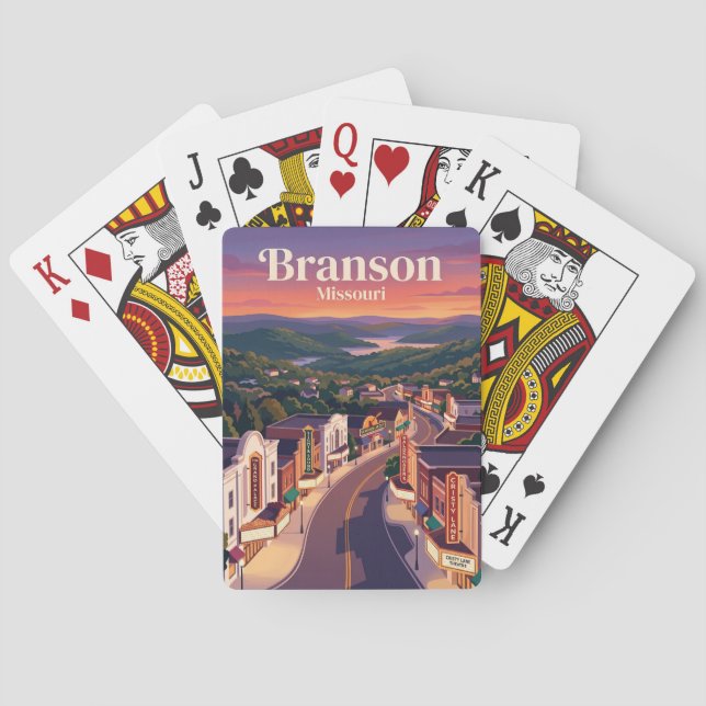 Branson Missouri Spielkarten (Rückseite)