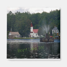Brant Lake NY Fountain