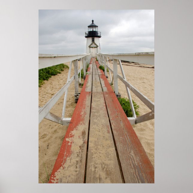 Brant Point Leuchtturm Poster (Vorne)