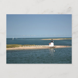 Brant Point Lighthouse Postcard Postkarte