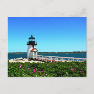 Brant Point Lighthouse Postkarte