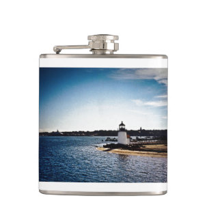 Brant-Punkt-Leuchtturm-Flasche Flachmann