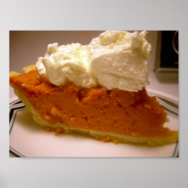 Branyed Süßkartoffelkuchen Poster (Vorne)