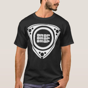 Brap Brap Brap White Rotary Motor T-Shirt