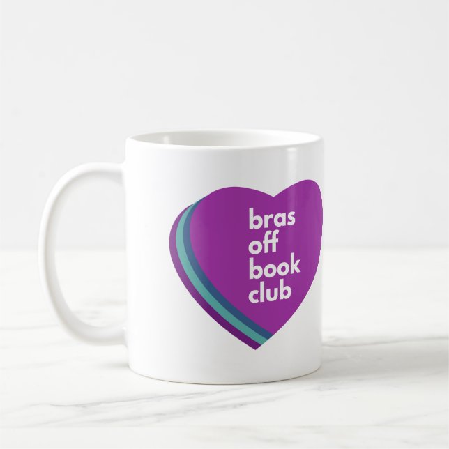 Bras Off Book Club Mug (Gauche)