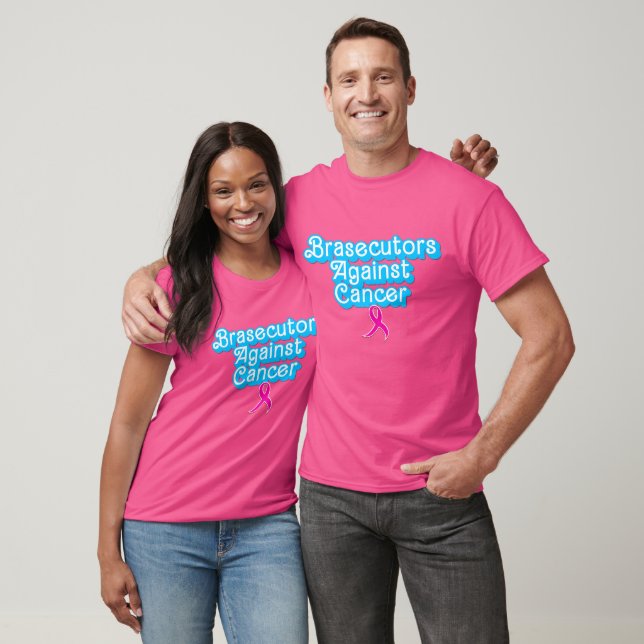 Brasecutors 2023 - Blue Lettering-Logo auf Wow Pin T-Shirt (Unisex)