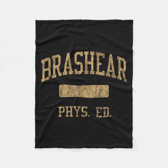 Brashear High School Hs Ttsburgh Pa Phys Ed  Fleecedecke (Vorderseite)