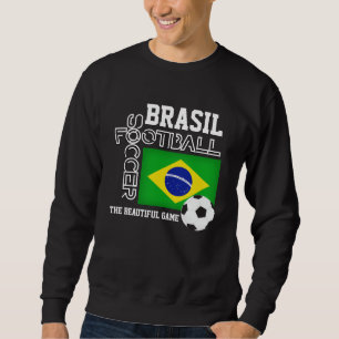 BRASIL Brasil Fußball Sweatshirt