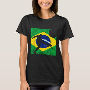 Brasil Brasilianischer Brasilien Fußball Brasilian T-Shirt
