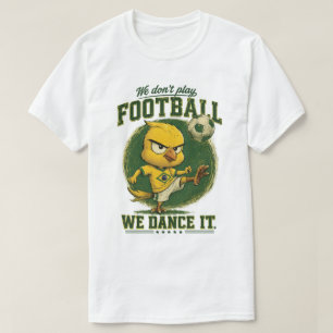 Brasil-Fan-Fußball-T-Shirt zum Tanzen Lustig T-Shirt