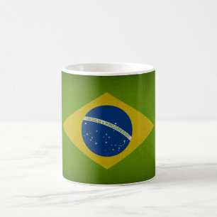 Brasil Flag Kaffeetasse