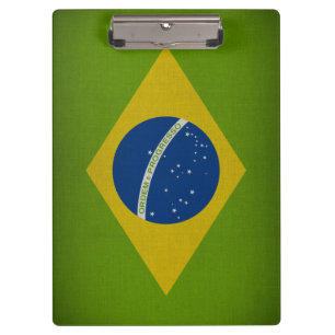 Brasil Flag Klemmbrett