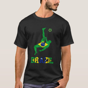 Brasil-Flagge Brasilianischer Stolz Brasilianische T-Shirt