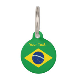 Brasil-Flagge Weltmeisterschaft 2026 Fußball Brasi Haustiermarke